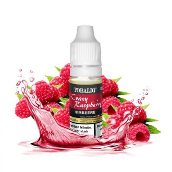 Preview: Tobaliq E-Liquid 6 mg "Crazy Raspberry (Himbeer)", 10 ml